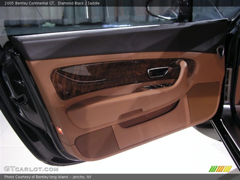 Diamond Black / Saddle 2005 Bentley Continental GT
