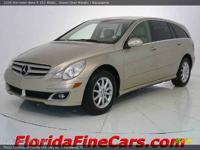 Desert Silver Metallic / Macadamia 2006 Mercedes-Benz R 350 4Matic