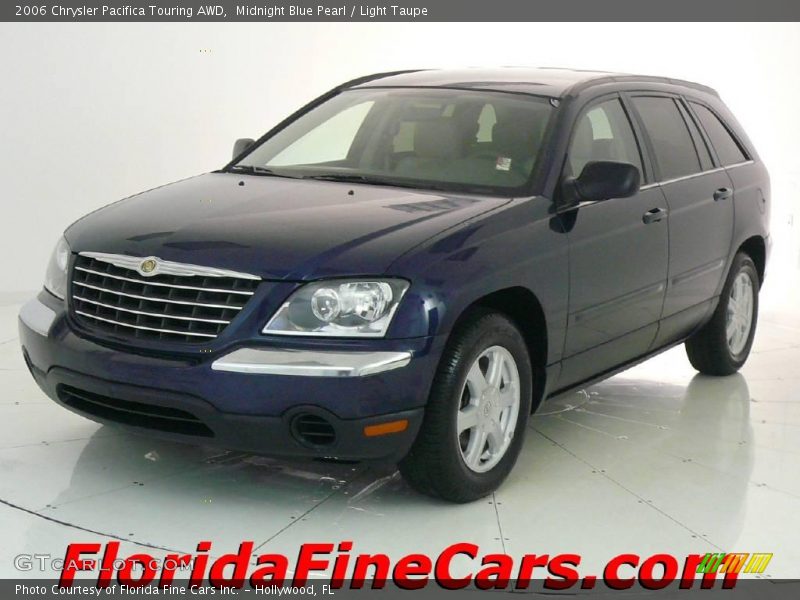 Midnight Blue Pearl / Light Taupe 2006 Chrysler Pacifica Touring AWD