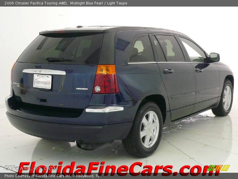 Midnight Blue Pearl / Light Taupe 2006 Chrysler Pacifica Touring AWD