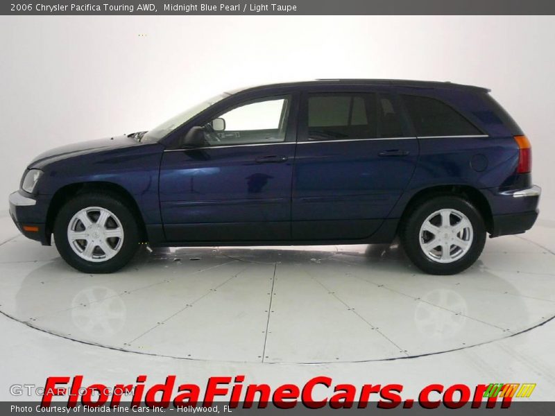 Midnight Blue Pearl / Light Taupe 2006 Chrysler Pacifica Touring AWD