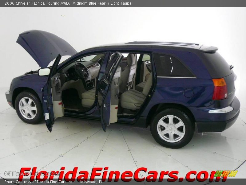 Midnight Blue Pearl / Light Taupe 2006 Chrysler Pacifica Touring AWD