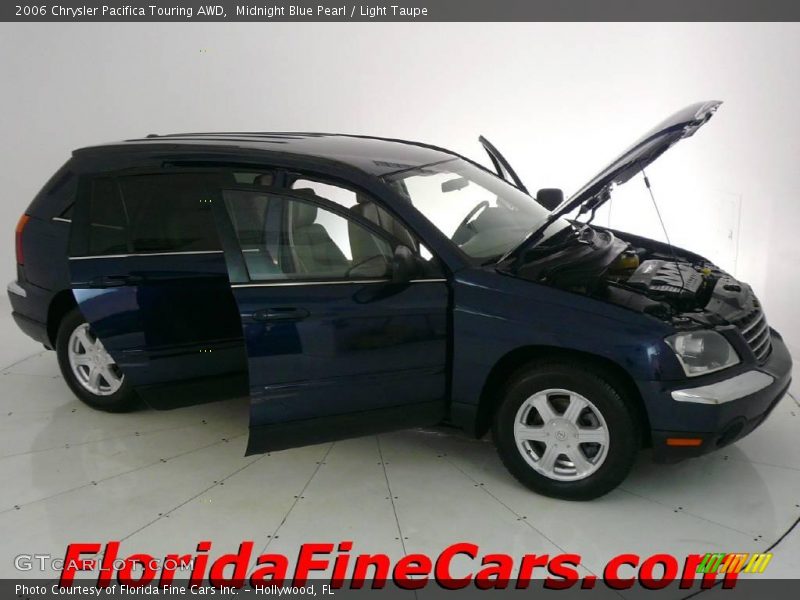 Midnight Blue Pearl / Light Taupe 2006 Chrysler Pacifica Touring AWD
