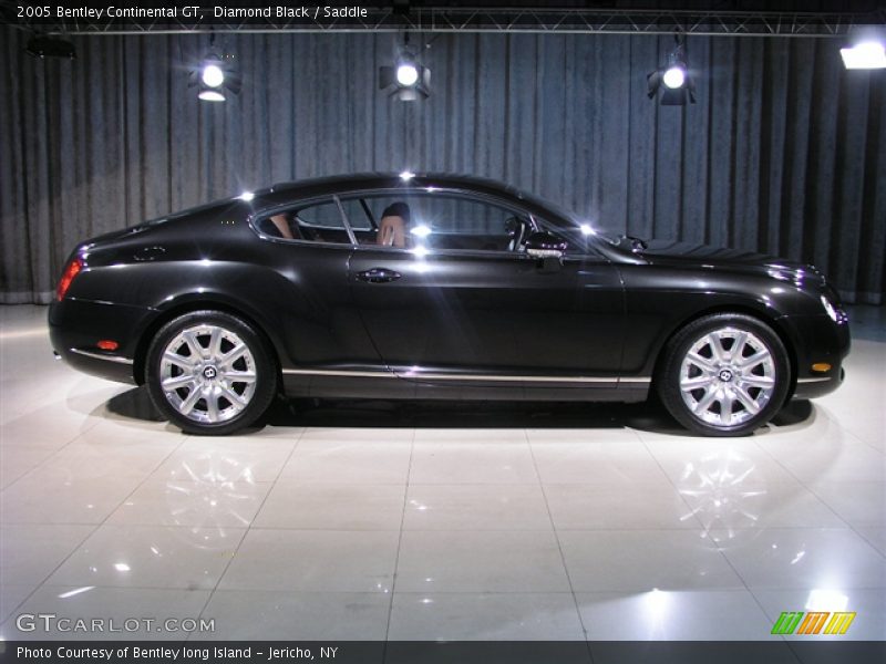 Diamond Black / Saddle 2005 Bentley Continental GT