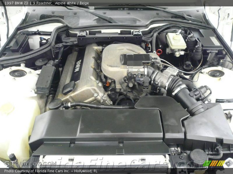 Alpine White / Beige 1997 BMW Z3 1.9 Roadster