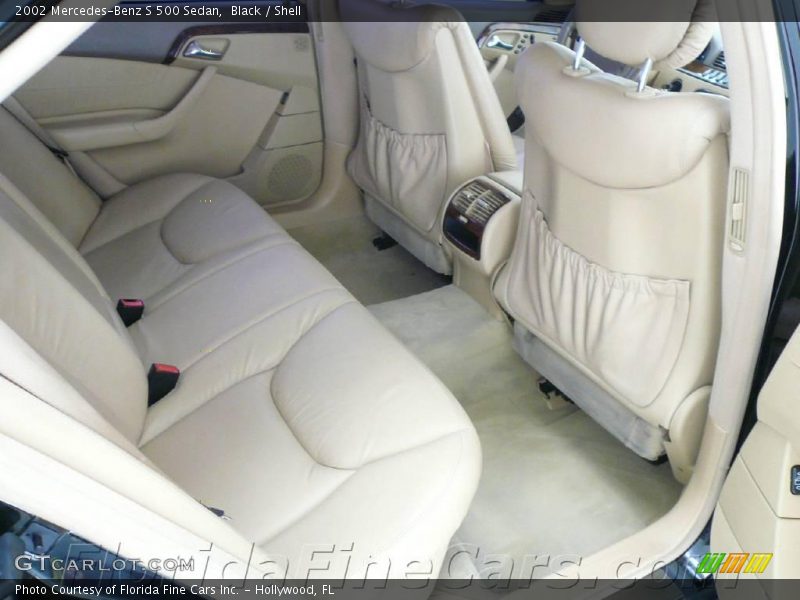 Black / Shell 2002 Mercedes-Benz S 500 Sedan