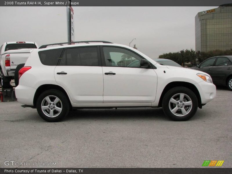 Super White / Taupe 2008 Toyota RAV4 I4