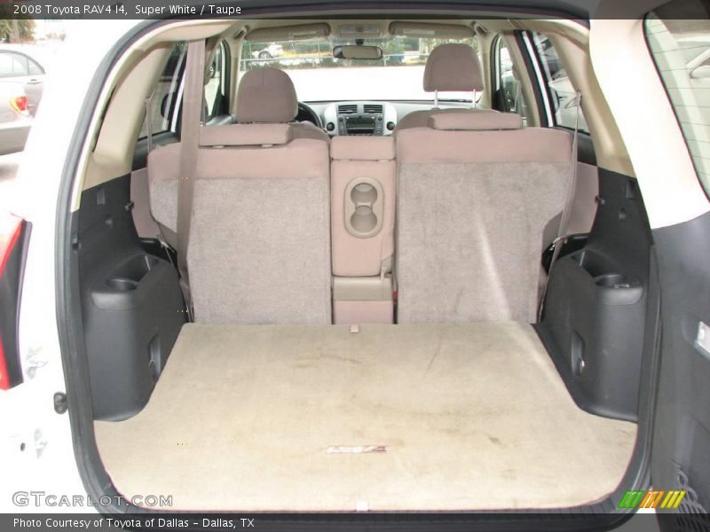 Super White / Taupe 2008 Toyota RAV4 I4