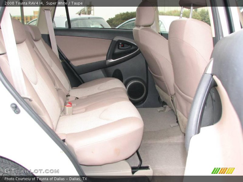 Super White / Taupe 2008 Toyota RAV4 I4