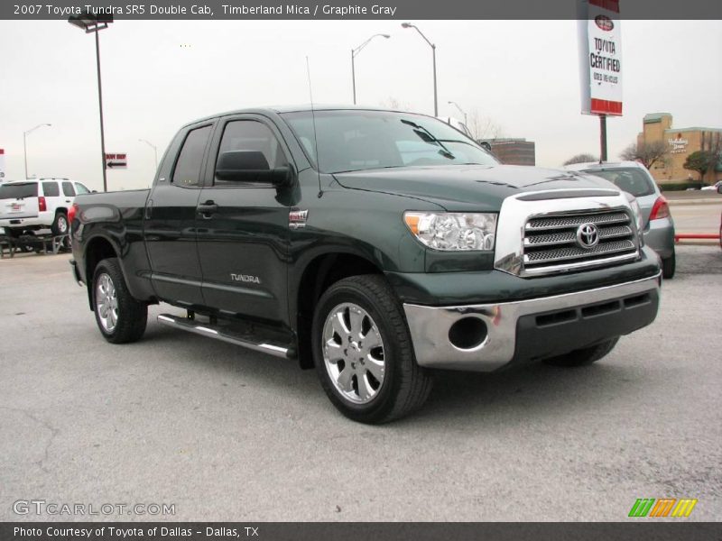 Timberland Mica / Graphite Gray 2007 Toyota Tundra SR5 Double Cab