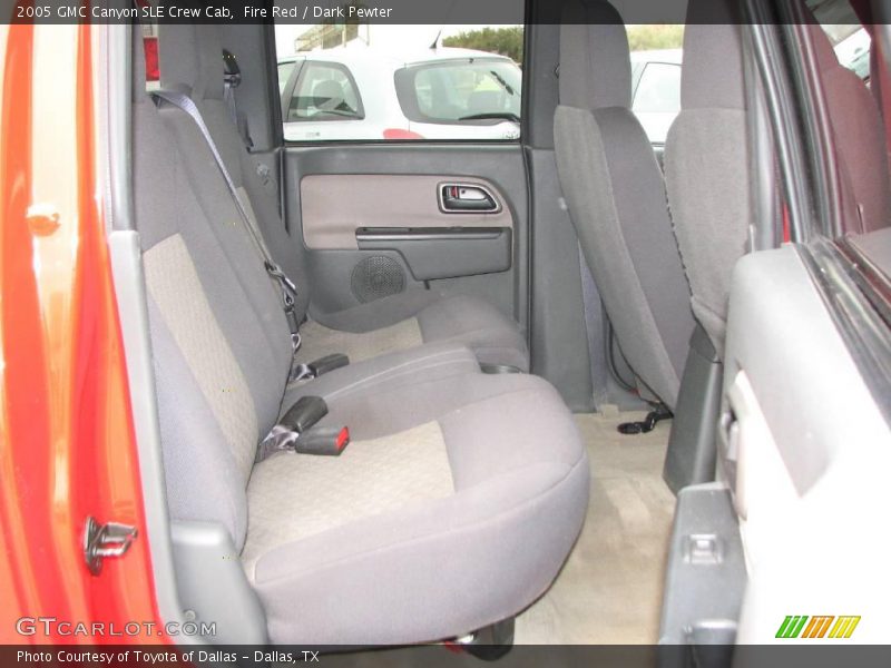 Fire Red / Dark Pewter 2005 GMC Canyon SLE Crew Cab