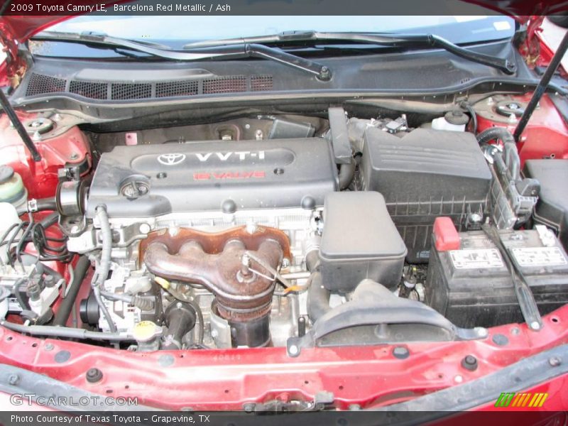 Barcelona Red Metallic / Ash 2009 Toyota Camry LE