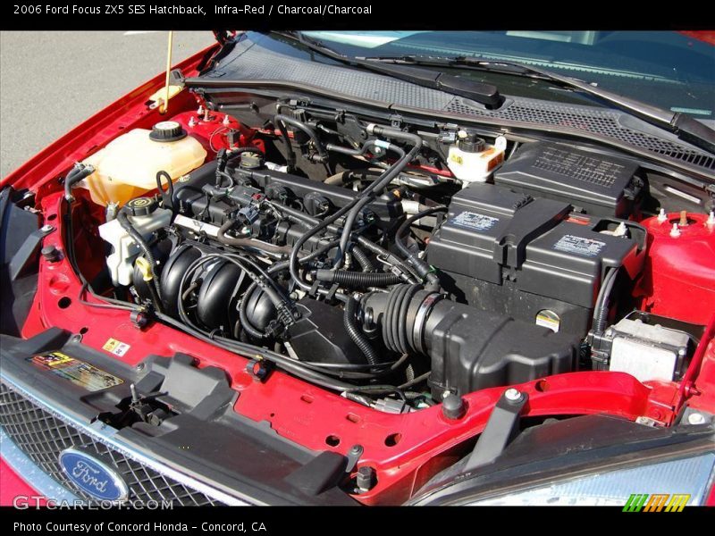 Infra-Red / Charcoal/Charcoal 2006 Ford Focus ZX5 SES Hatchback