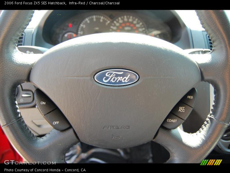 Infra-Red / Charcoal/Charcoal 2006 Ford Focus ZX5 SES Hatchback