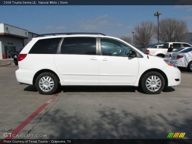 Natural White / Stone 2008 Toyota Sienna LE