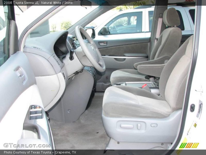 Natural White / Stone 2008 Toyota Sienna LE