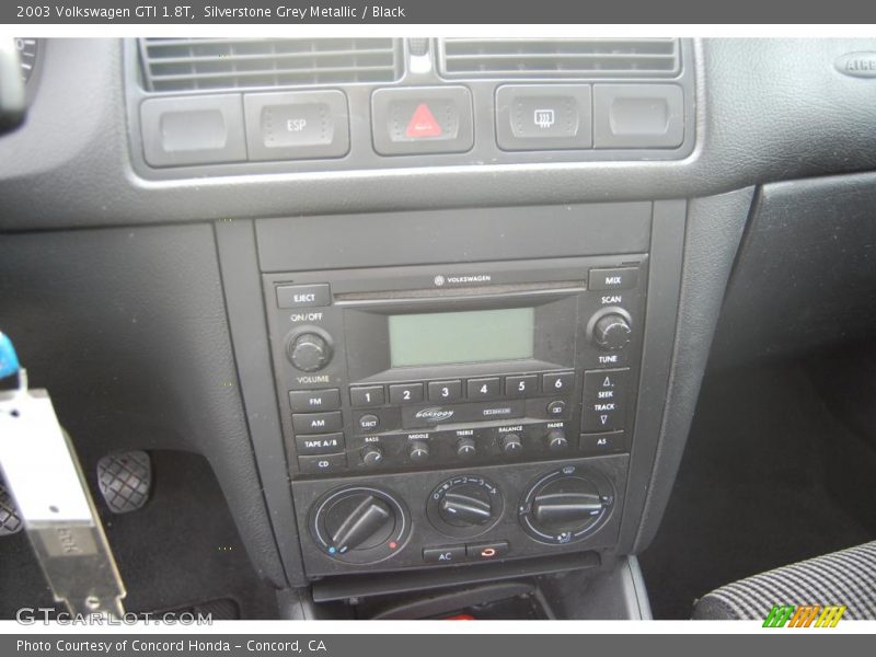 Silverstone Grey Metallic / Black 2003 Volkswagen GTI 1.8T