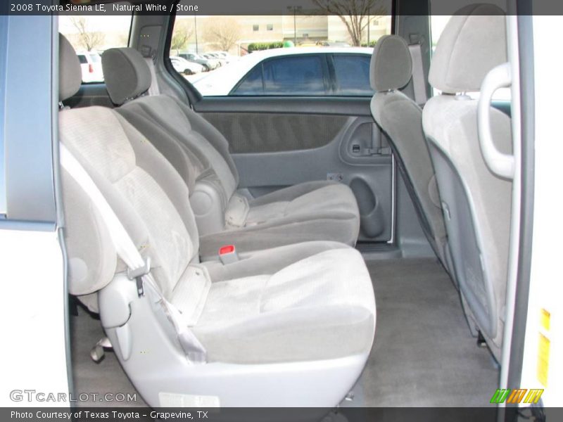 Natural White / Stone 2008 Toyota Sienna LE