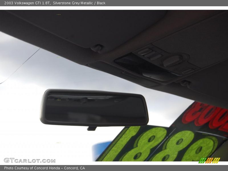 Silverstone Grey Metallic / Black 2003 Volkswagen GTI 1.8T