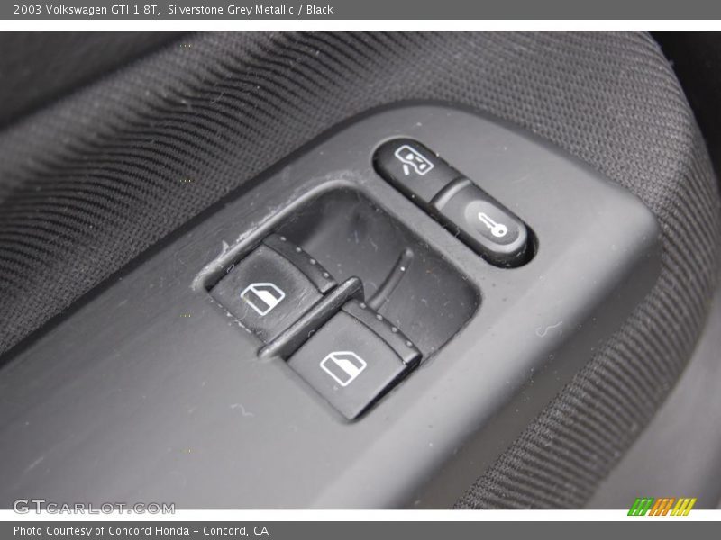 Silverstone Grey Metallic / Black 2003 Volkswagen GTI 1.8T