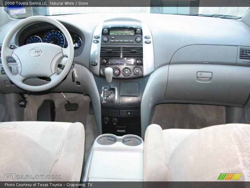 Natural White / Stone 2008 Toyota Sienna LE