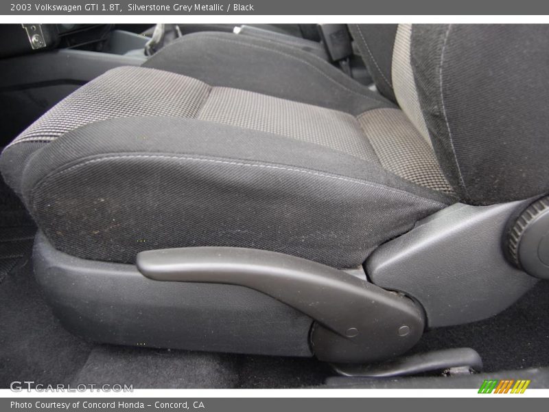 Silverstone Grey Metallic / Black 2003 Volkswagen GTI 1.8T