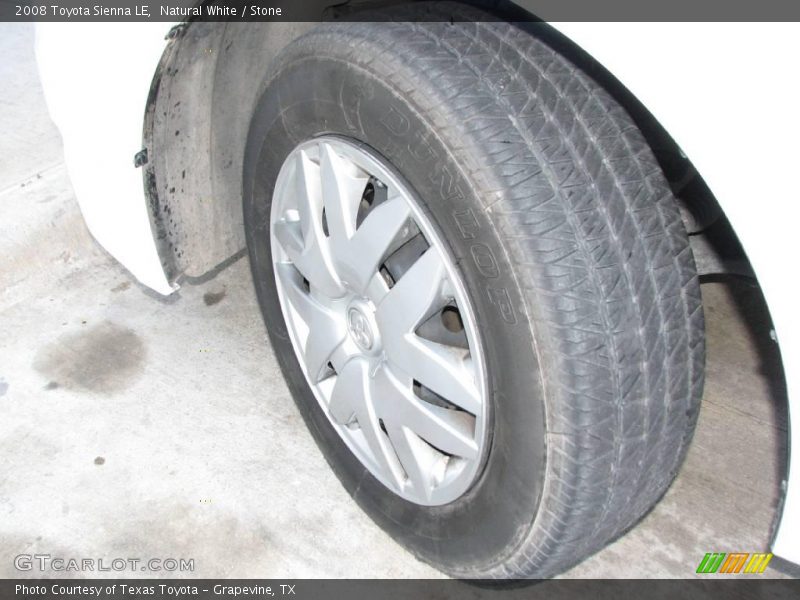 Natural White / Stone 2008 Toyota Sienna LE