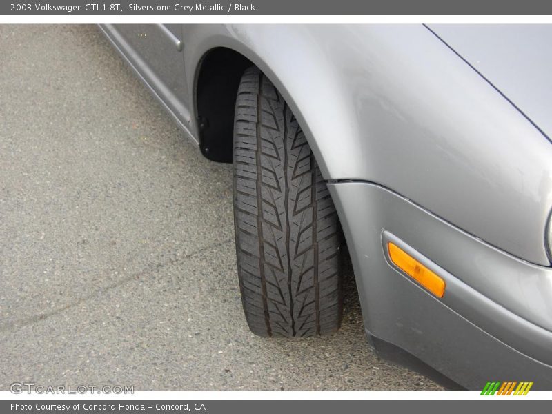 Silverstone Grey Metallic / Black 2003 Volkswagen GTI 1.8T