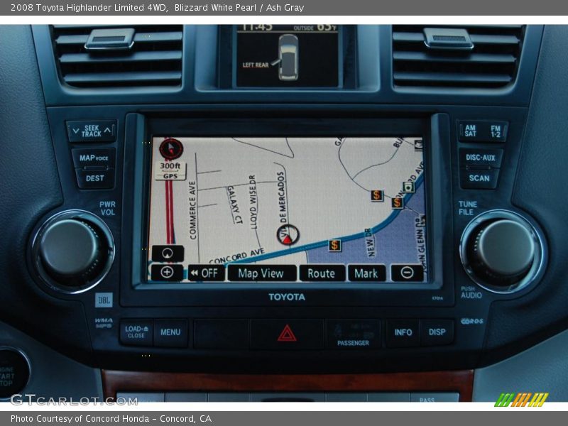 Blizzard White Pearl / Ash Gray 2008 Toyota Highlander Limited 4WD