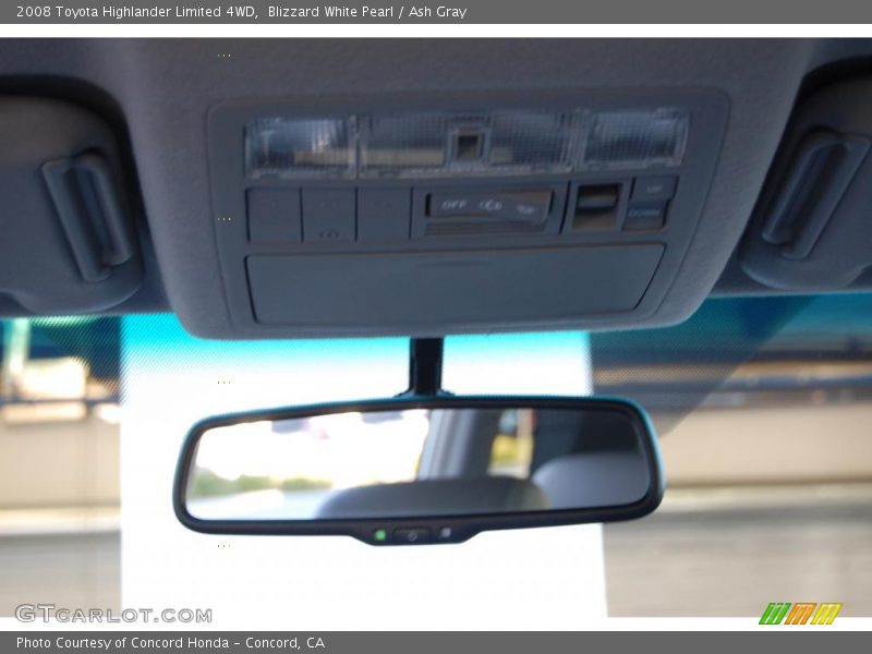 Blizzard White Pearl / Ash Gray 2008 Toyota Highlander Limited 4WD