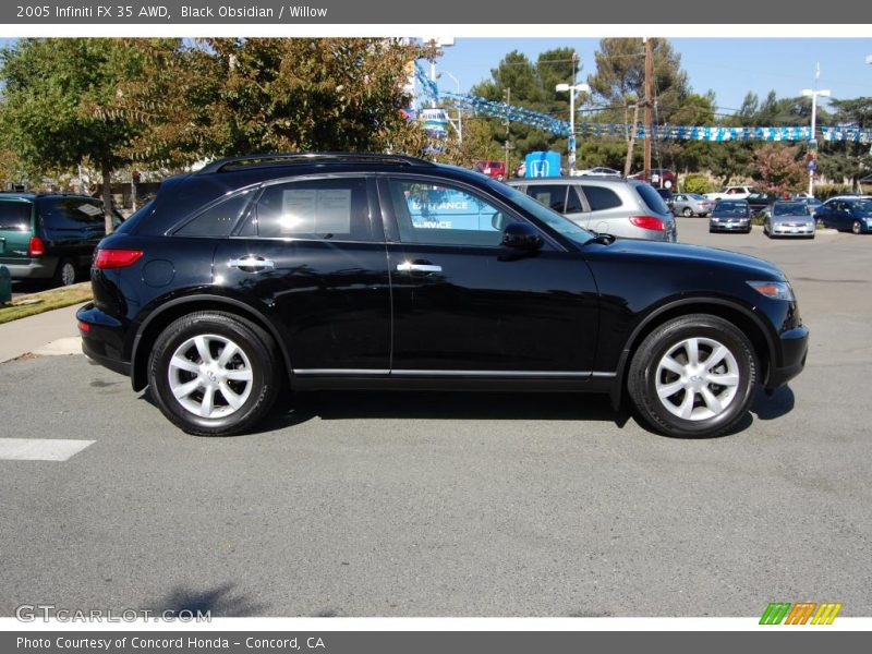 Black Obsidian / Willow 2005 Infiniti FX 35 AWD