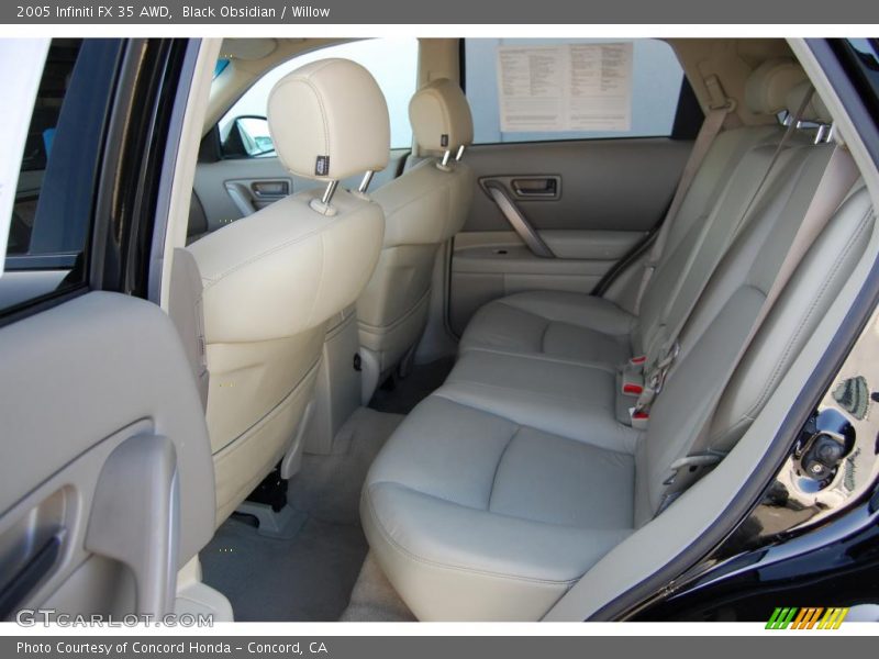 Black Obsidian / Willow 2005 Infiniti FX 35 AWD