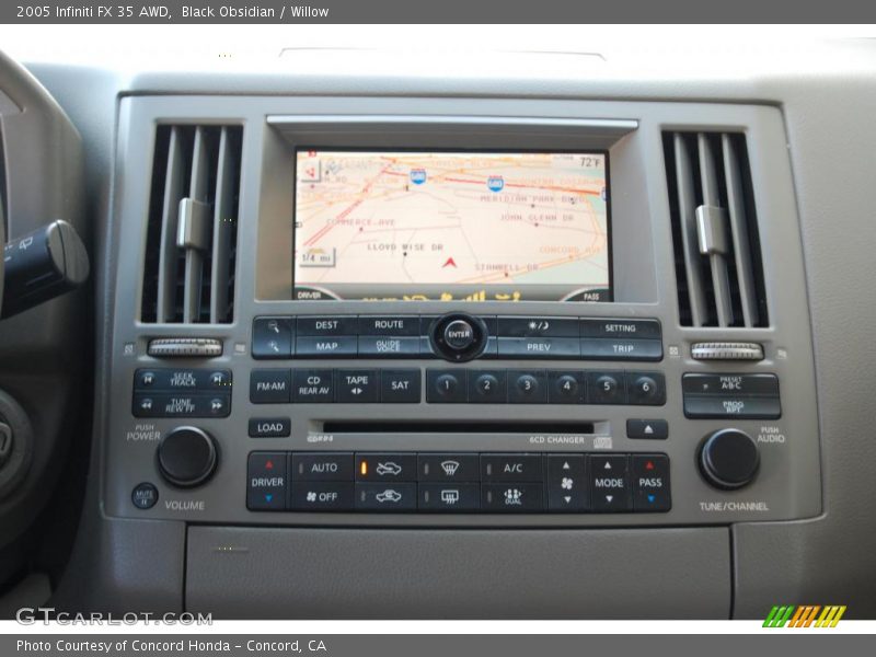 Black Obsidian / Willow 2005 Infiniti FX 35 AWD