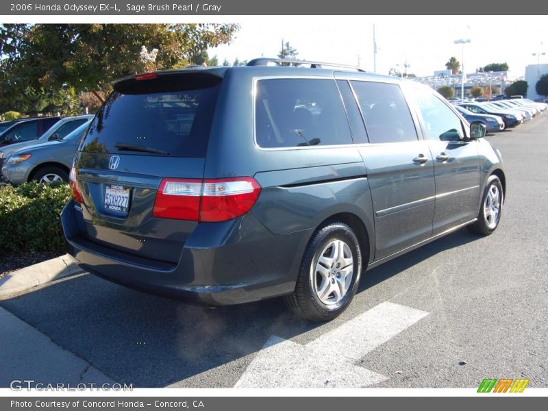 Sage Brush Pearl / Gray 2006 Honda Odyssey EX-L