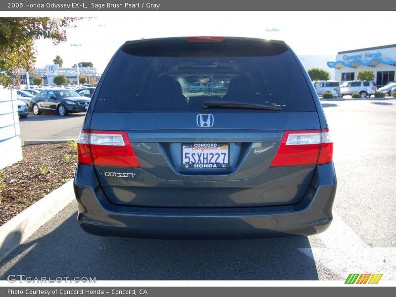 Sage Brush Pearl / Gray 2006 Honda Odyssey EX-L