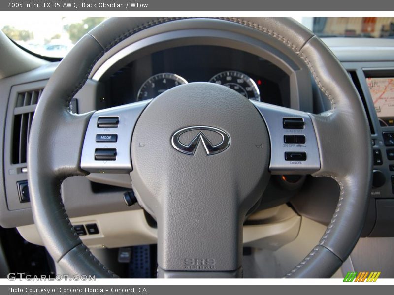 Black Obsidian / Willow 2005 Infiniti FX 35 AWD