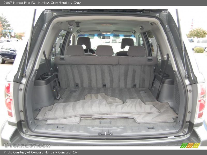 Nimbus Gray Metallic / Gray 2007 Honda Pilot EX