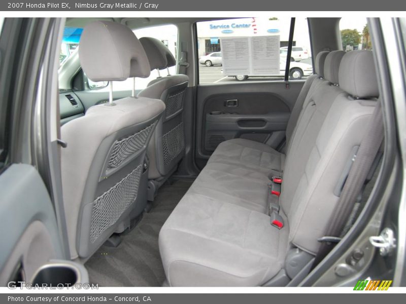 Nimbus Gray Metallic / Gray 2007 Honda Pilot EX