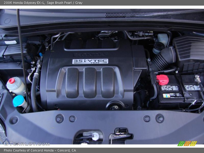 Sage Brush Pearl / Gray 2006 Honda Odyssey EX-L