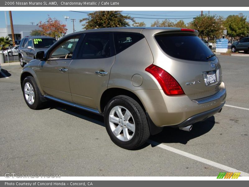 Chardonnay Metallic / Cafe Latte 2006 Nissan Murano SL AWD