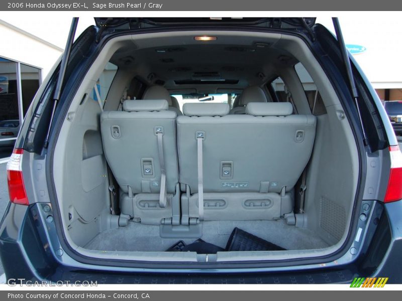 Sage Brush Pearl / Gray 2006 Honda Odyssey EX-L