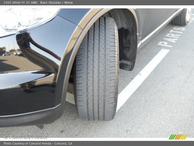 Black Obsidian / Willow 2005 Infiniti FX 35 AWD