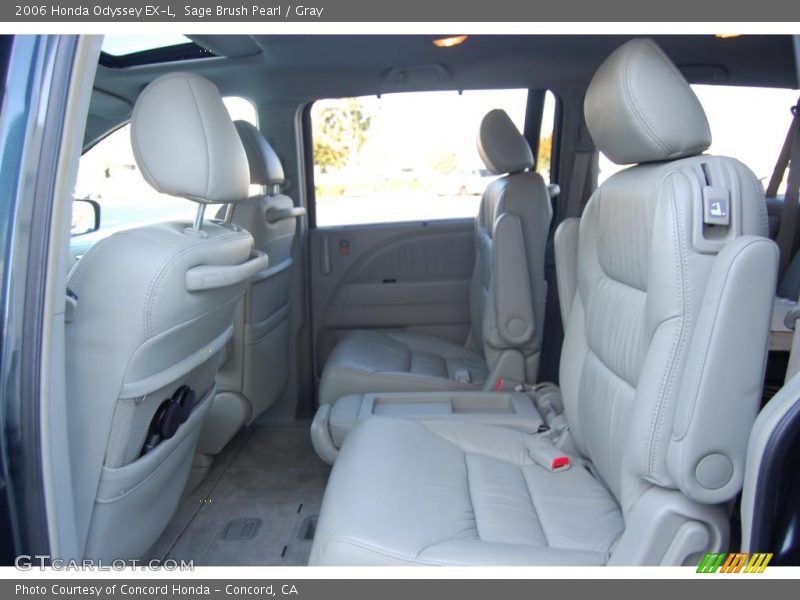Sage Brush Pearl / Gray 2006 Honda Odyssey EX-L
