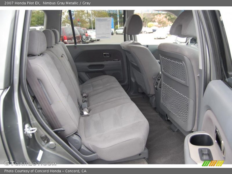 Nimbus Gray Metallic / Gray 2007 Honda Pilot EX