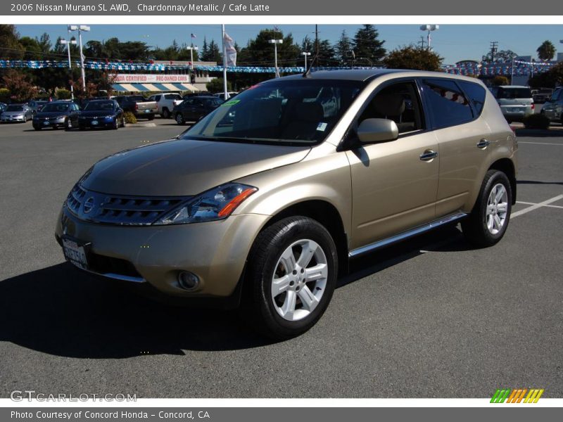 Chardonnay Metallic / Cafe Latte 2006 Nissan Murano SL AWD