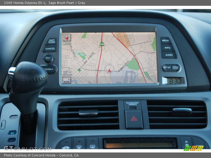 Sage Brush Pearl / Gray 2006 Honda Odyssey EX-L