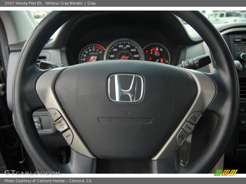 Nimbus Gray Metallic / Gray 2007 Honda Pilot EX