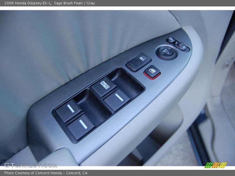 Sage Brush Pearl / Gray 2006 Honda Odyssey EX-L