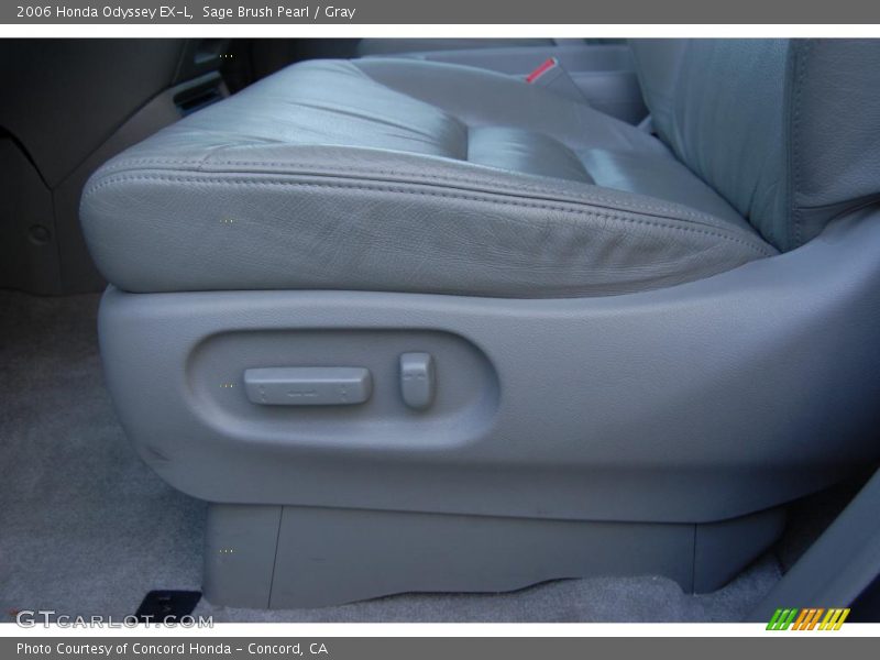 Sage Brush Pearl / Gray 2006 Honda Odyssey EX-L