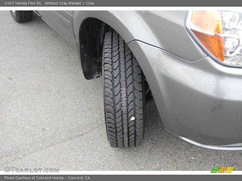 Nimbus Gray Metallic / Gray 2007 Honda Pilot EX
